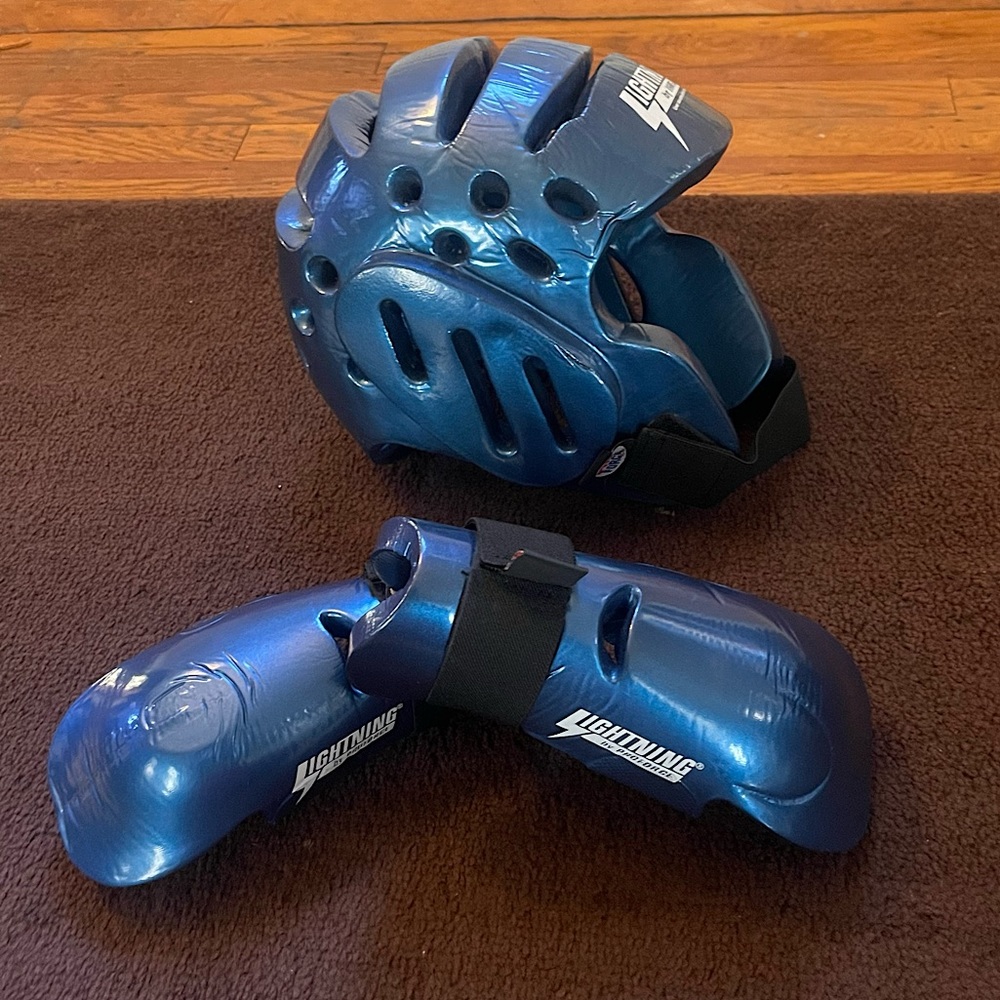 Blue Kids Protective Gear Set